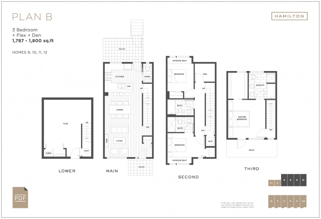 Hamilton By Listraor Development Floor Plan B